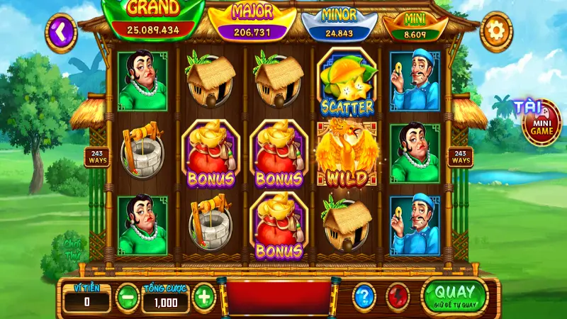 Game slot ăn khế trả vàng có đồ họa đẹp mắt