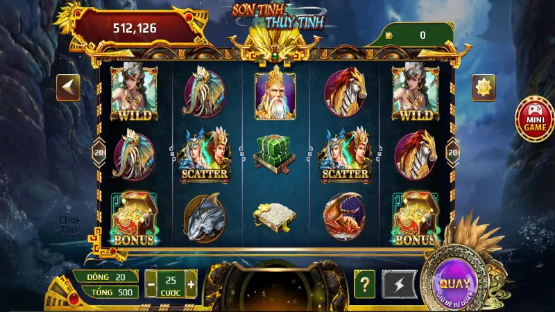 Slot sơn tinh thủy tinh mang đến phút giây giải trí thú vị