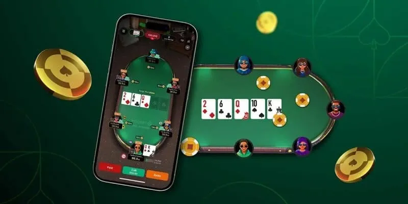 Thiết lập bàn đấu theo Poker luật chơi